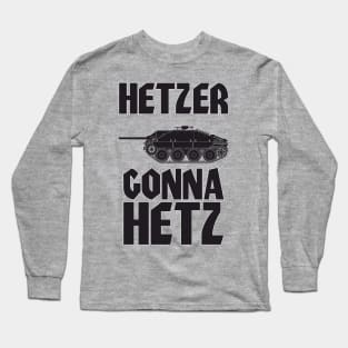 Hetzer Gonna Hetz Jagdpanzer 38 black version Long Sleeve T-Shirt